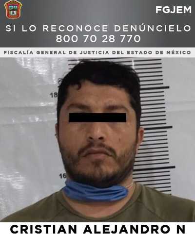 Por doble secuestro, procesan a presunto líder de grupo delictivo en Tenango del Valle